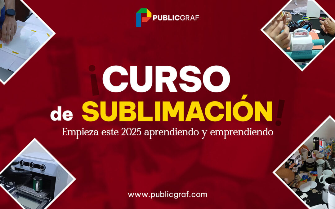 Aprende desde CERO a personalizar con nuestro curso de sublimación en Valencia