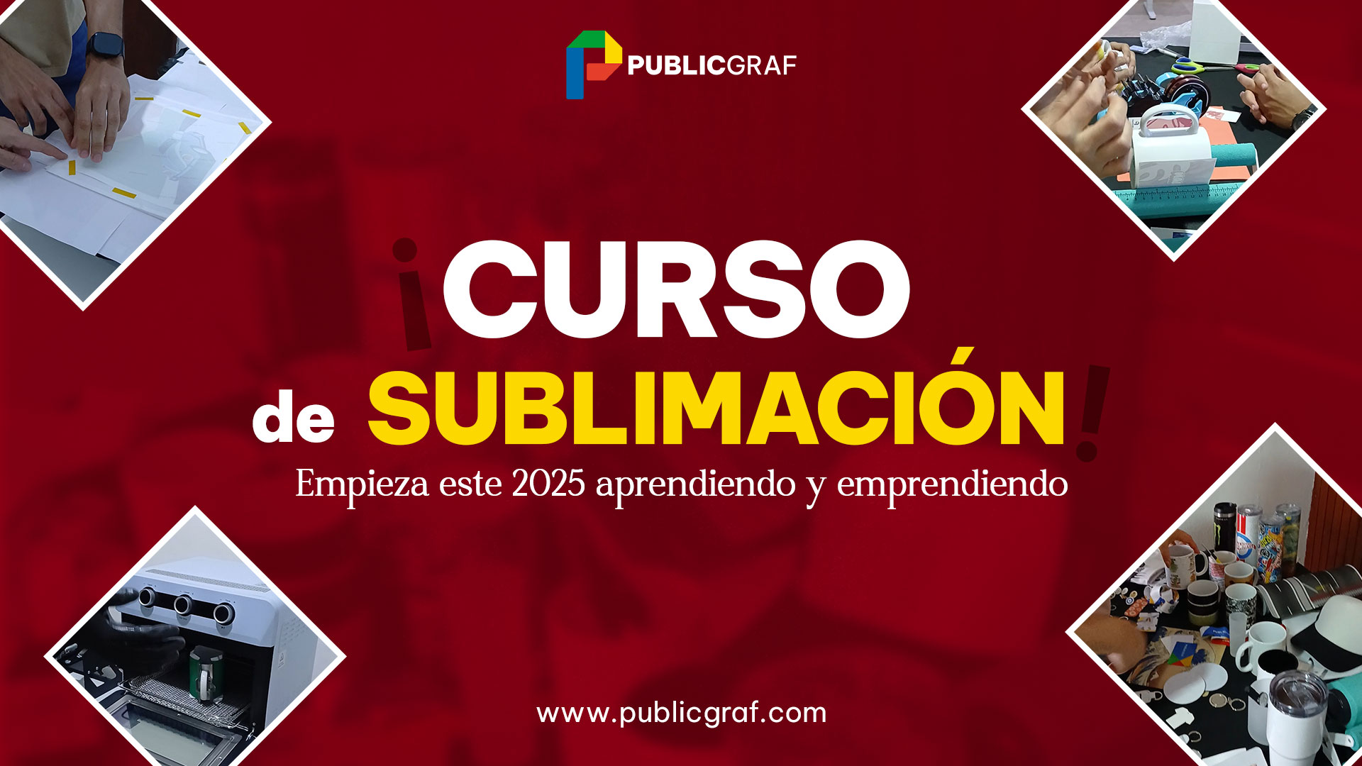 Curso de sublimación en Valencia - Publicgraf