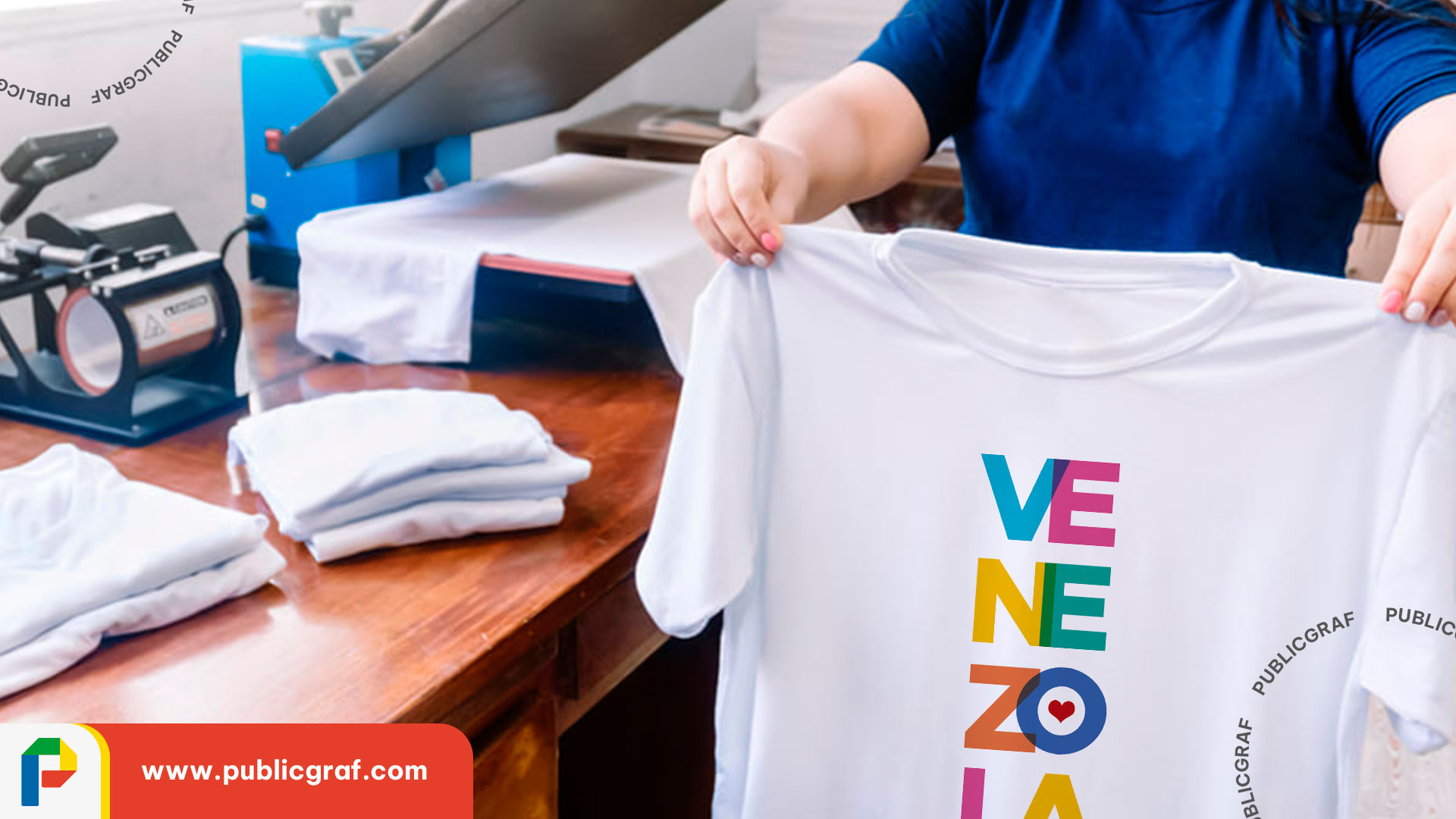 Cómo sublimar una franela - Publicgraf