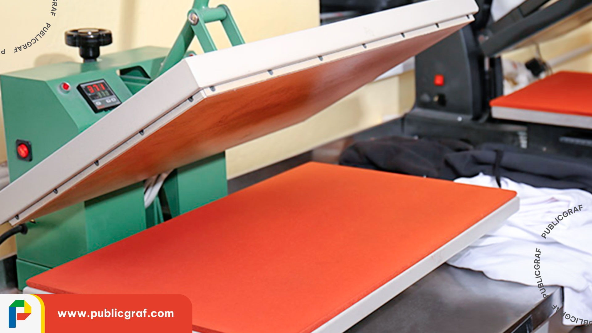 Limpiar plancha de sublimación - Publicgraf