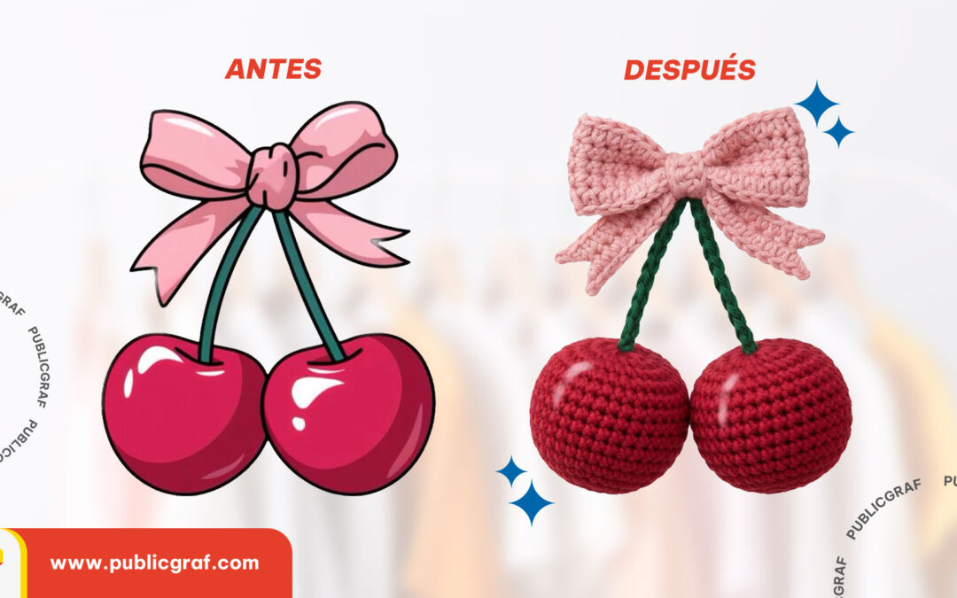 Efecto crochet en sublimación: Aprende cómo hacerlo paso a paso