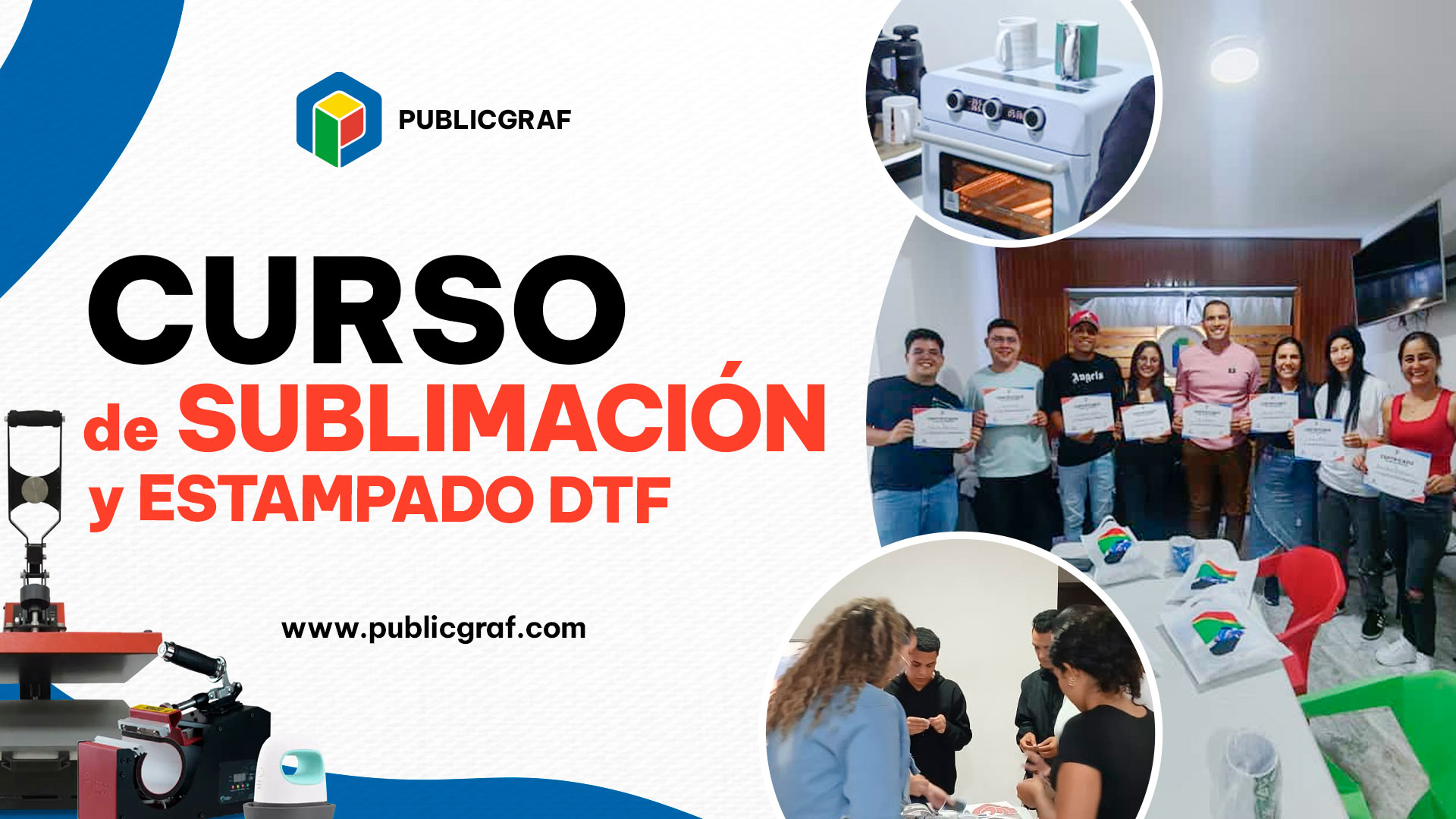 Curso de Sublimación en Valencia - Publicgraf